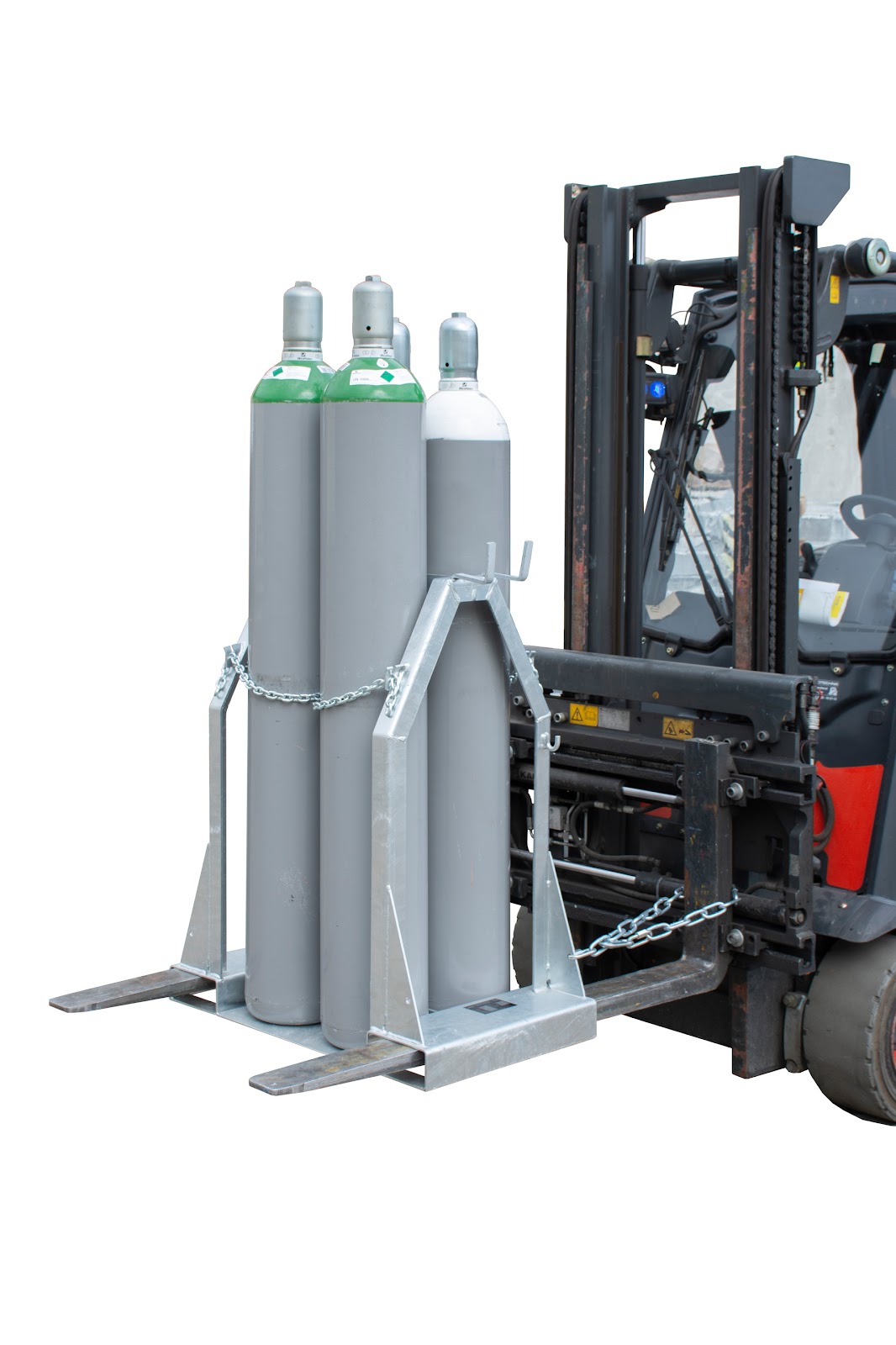 Gasflessen-pallet SFP 4, vuurverzinkt