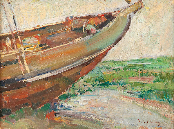 Fishing Boat On The Shore