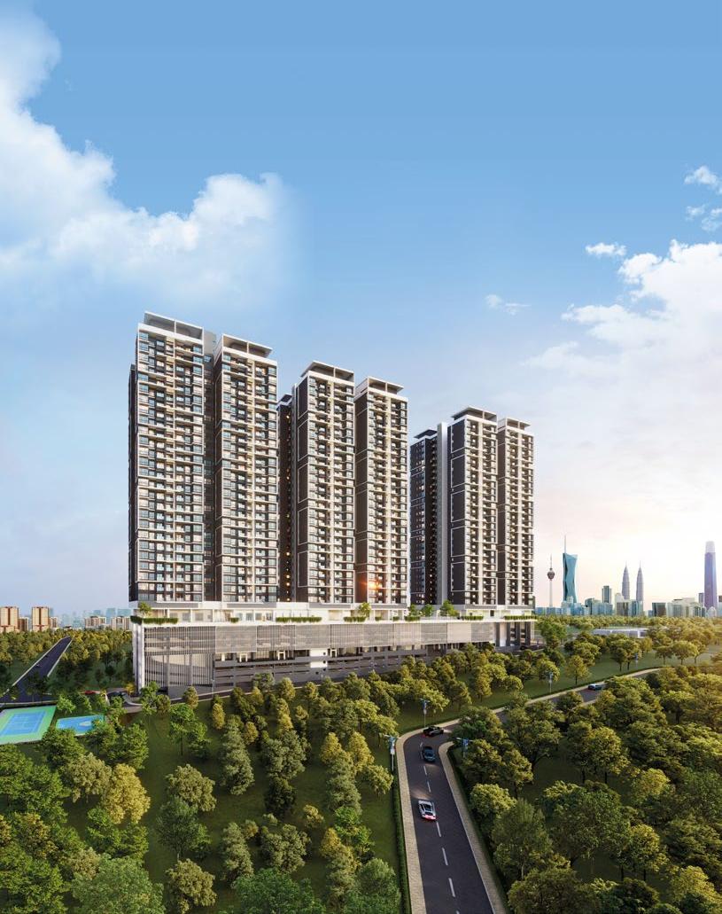 The Atas Residences — Condominium in Taman Desa / Old Klang Road, Kuala Lumpur by Kaisar Maxim Sdn Bhd