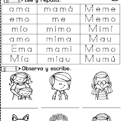Cuadernillo con material de apoyo para aprender a leer