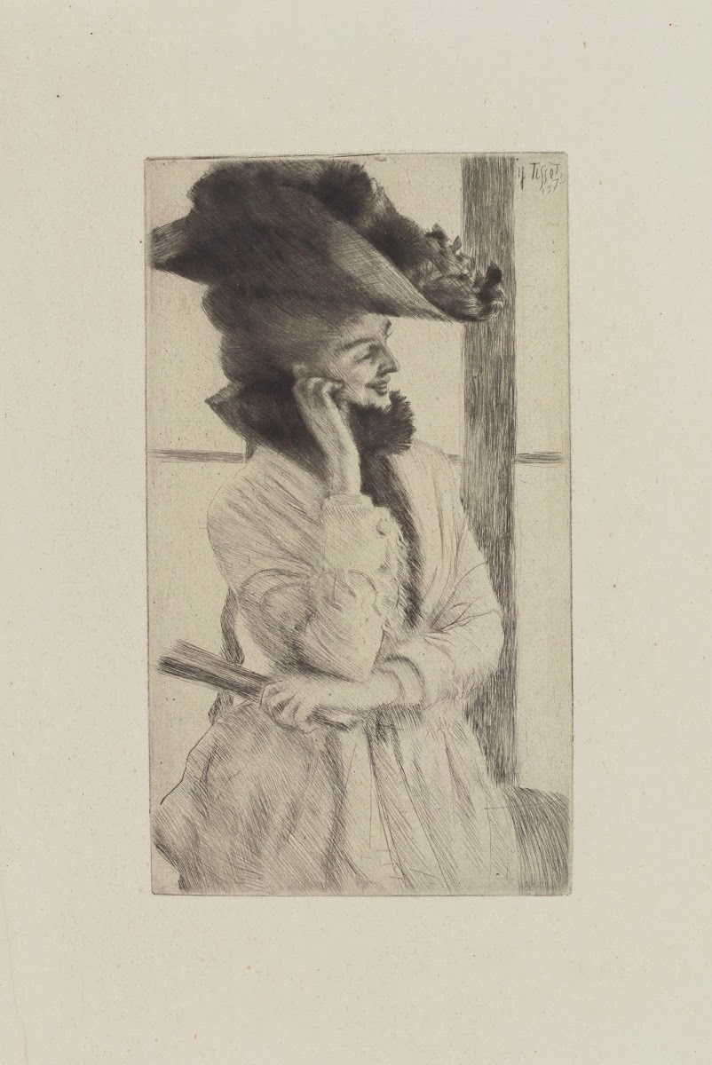 A la fenêtre 1875