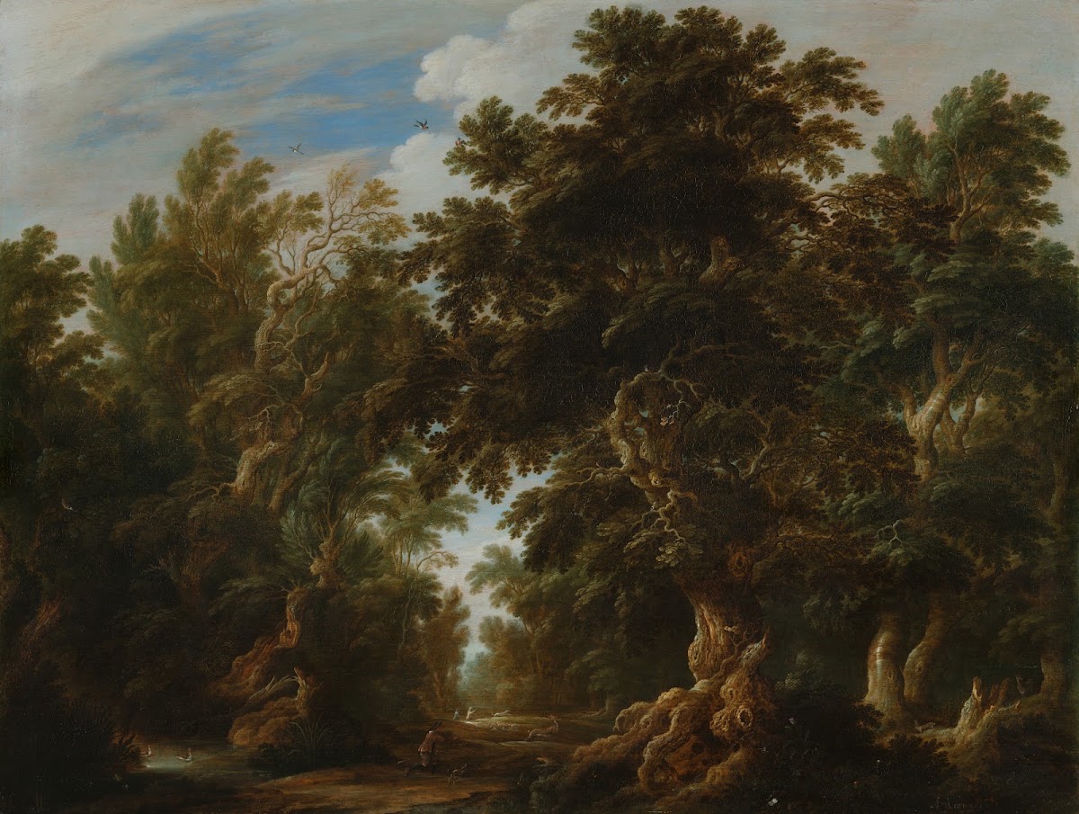 Landscape with a Deer Hunt 1630