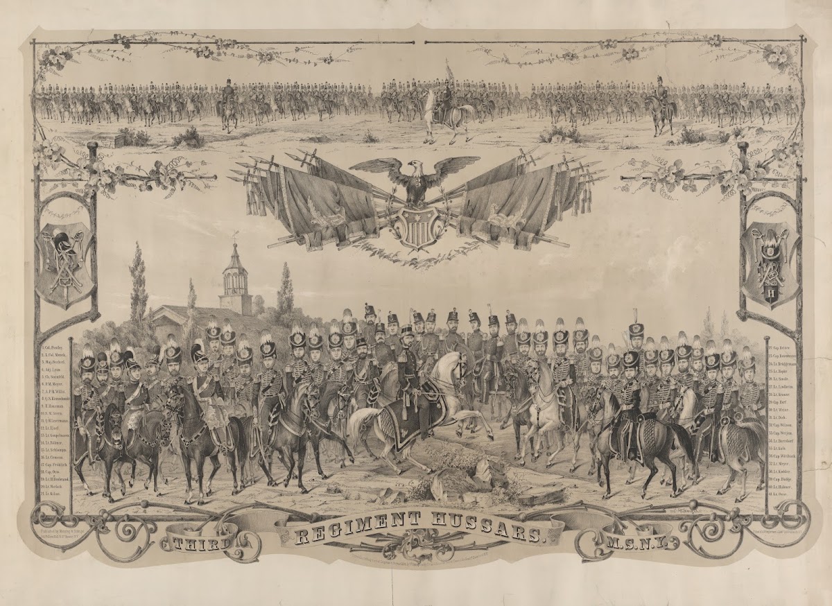 Third Regiment Hussars MSNY 1856