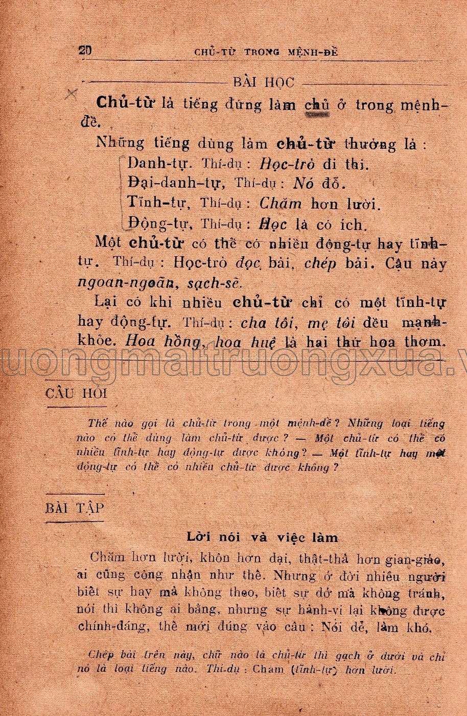 Tiểu học Việt Nam văn phạm giáo khoa thư (1942) - Trang 18