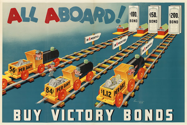 All Aboard Buy Victory Bonds