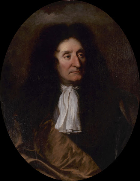 Portrait de Jean de La Fontaine 1621 1695 poète 1680