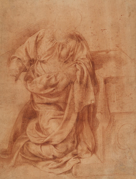 Study for the Kneeling Virgin 1625