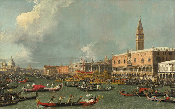 Venice the Return of the Bucintoro on Ascension Day