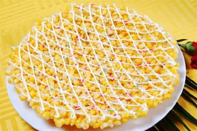 Bánh Bắp Chiên Giòn Chay