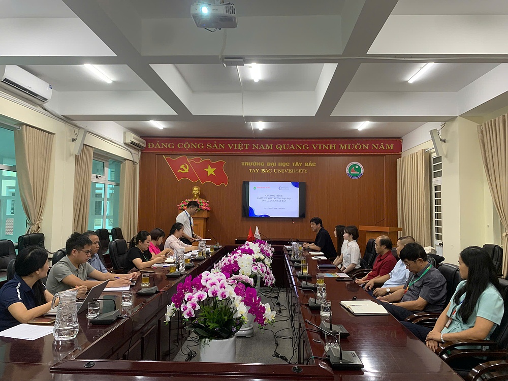 Trường Đại học Tây Bắc tăng cường kết nối, thúc đẩy hợp tác với Trường Đại học Tamagawa, Nhật Bản