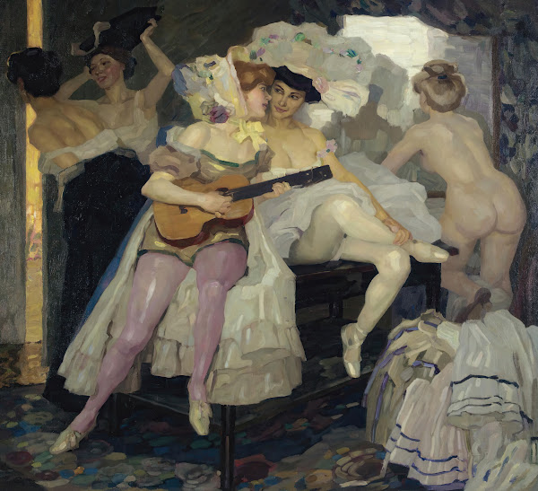 Hinter Den Kulissen Behind The Scenes 1905