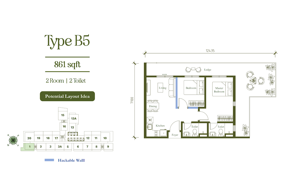 Arte Star floor plan