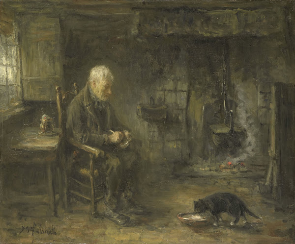 Interior of a Peasant Hut c 1882