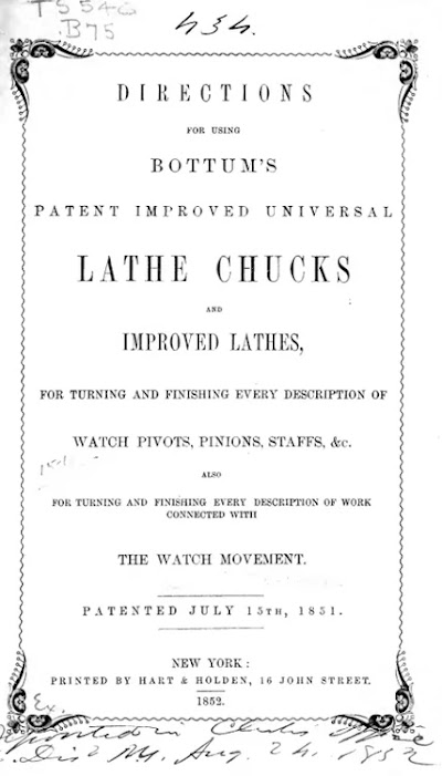 directions for using bottums patent 1852