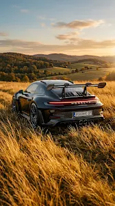 Ethereal Mountain Sunrise Over Misty Valley