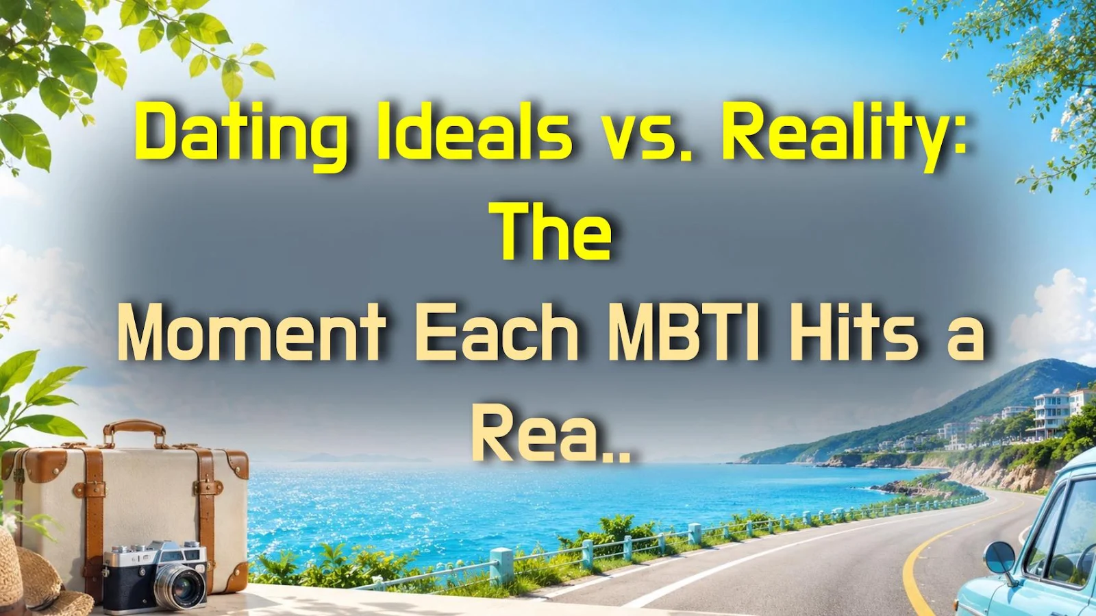 Dating Ideals vs. Reality: The Moment Each MBTI Hits a Reality Check
