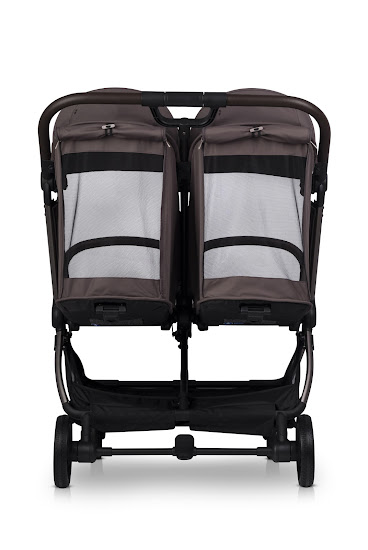 Stroller for twins Cavoe Deux Chocolate