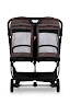 Stroller for twins Cavoe Deux Chocolate