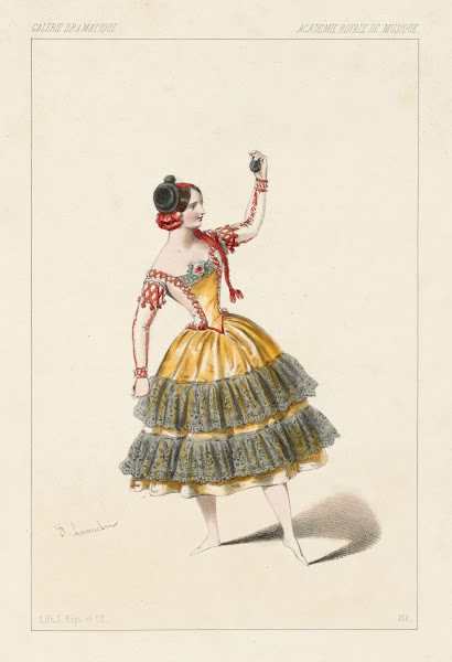 Melle Dimier dans Paquita Académie Royale de Musique 1846