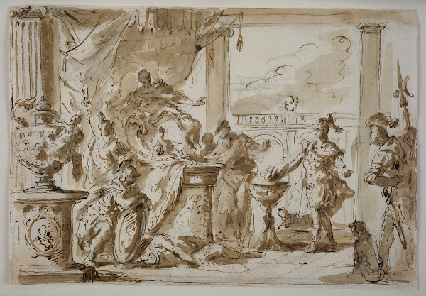 Mucius Scaevola vor Porsenna ca 1750  1755