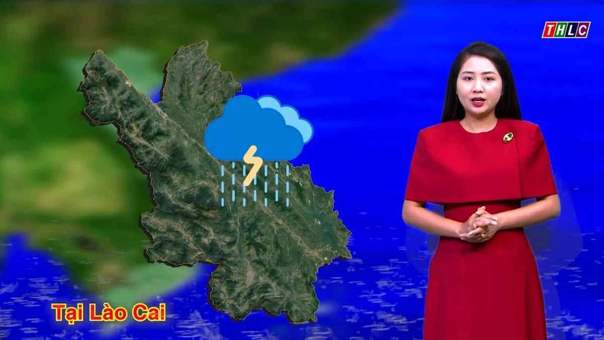 Dự báo thời tiết đêm 16 và ngày 17/7 - Báo Lào Cai