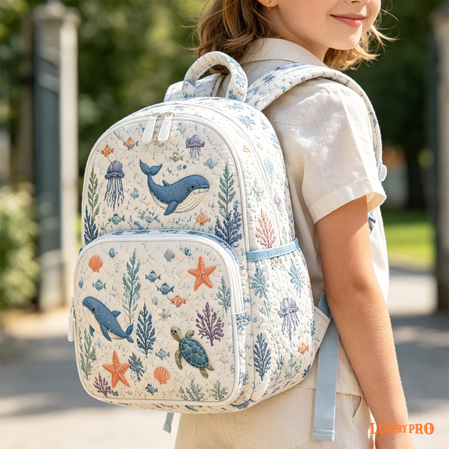 Quilted Backpack