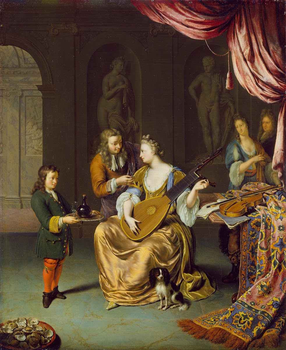 The Lute Player 1711