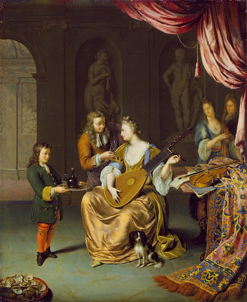 The Lute Player 1711
