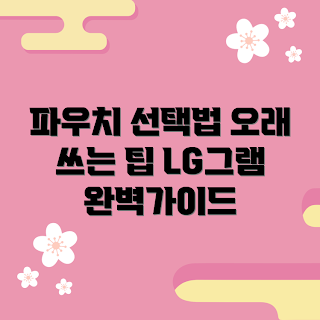 lg그램노트북파우치, 2023 추천, 장기 사용 팁, 스타일리시 가방, 기능성 파우치