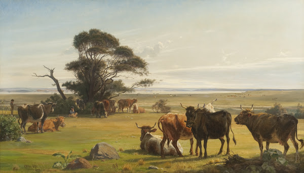 Cows in a Meadow 1872