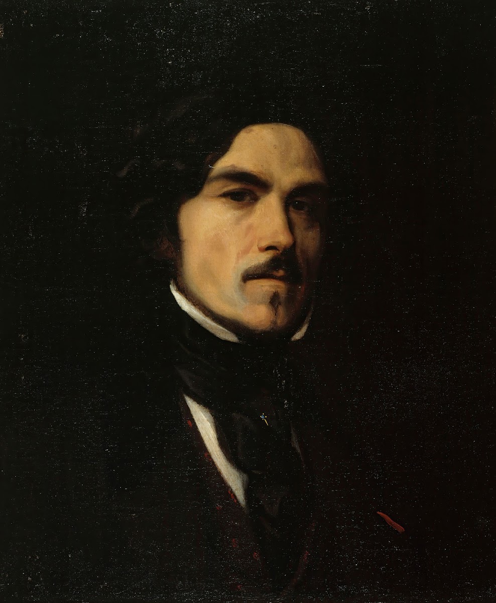 Portrait dEugène Delacroix 1798 1863 peintre 1840