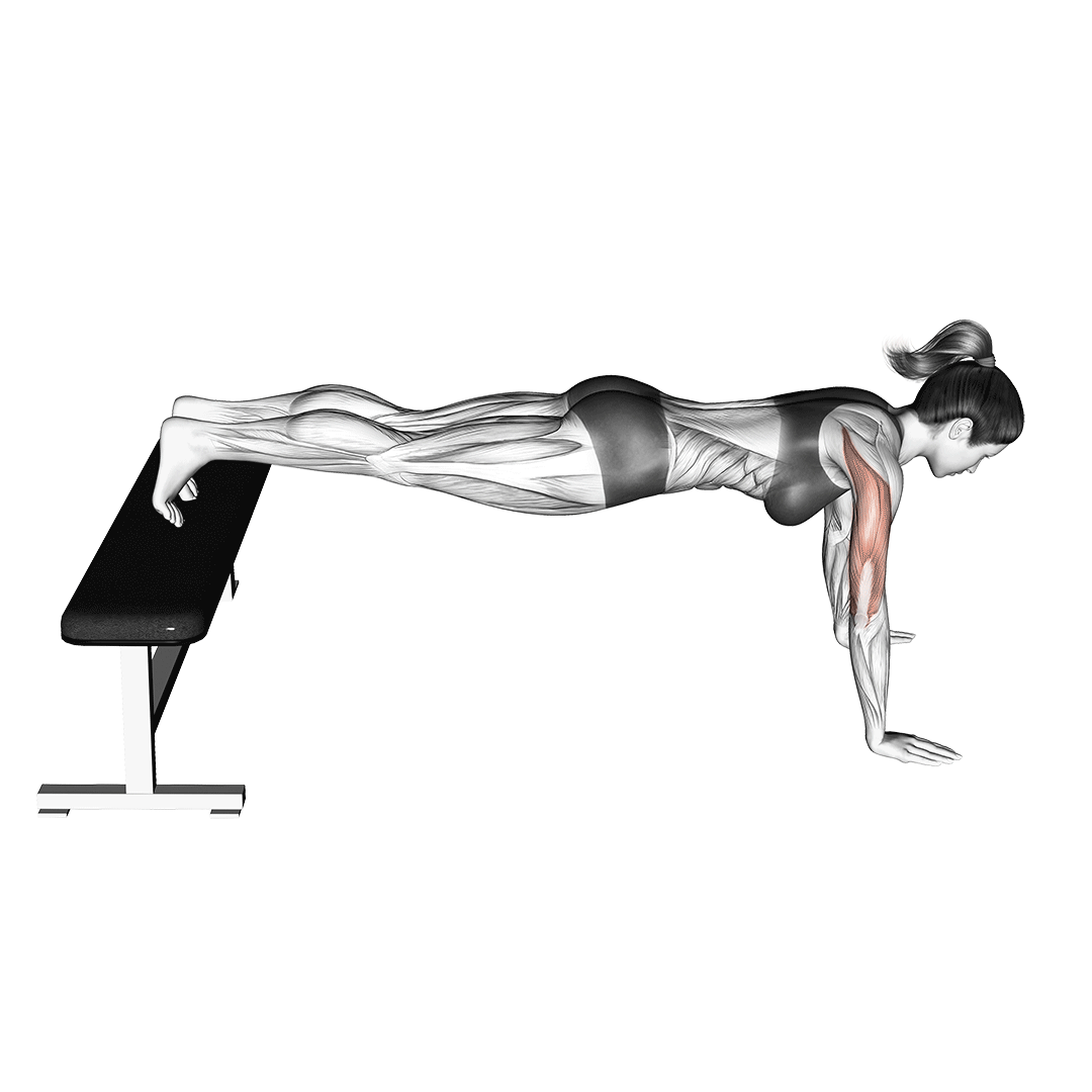 Decline Push-Up