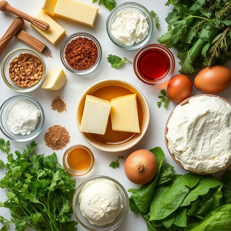 Ingredients for Goat Cheese and Honey Bites – Easy Homemade Party Snack