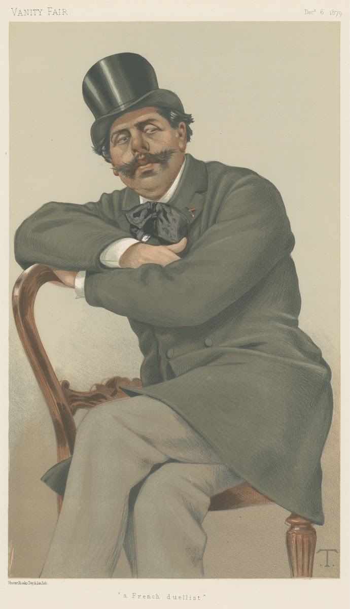Sports Miscellaneous Duelling A French Duellist Mr Paul de Granier de Cassagnac