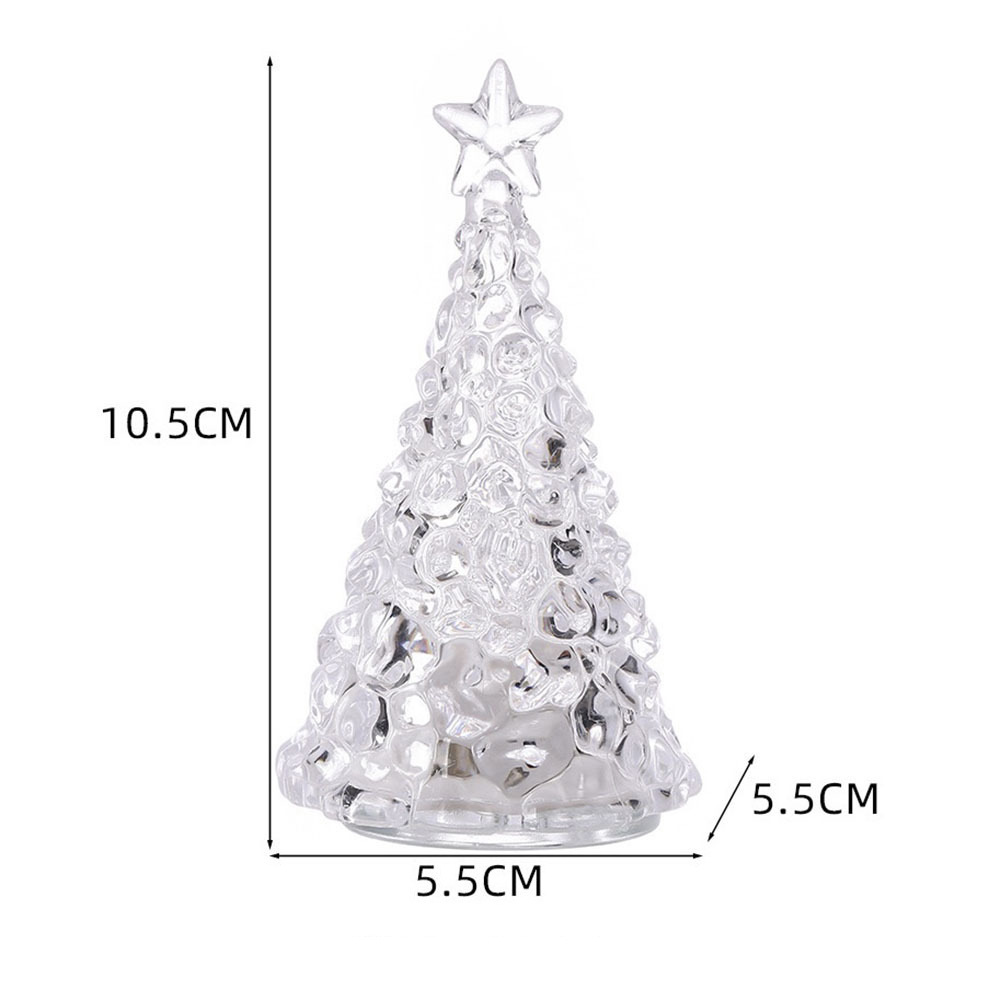 LED night light in star Christmas tree shape