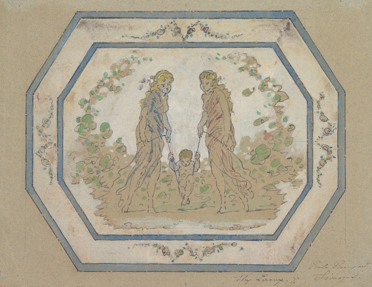 Design For A Porcelain Platter 1777