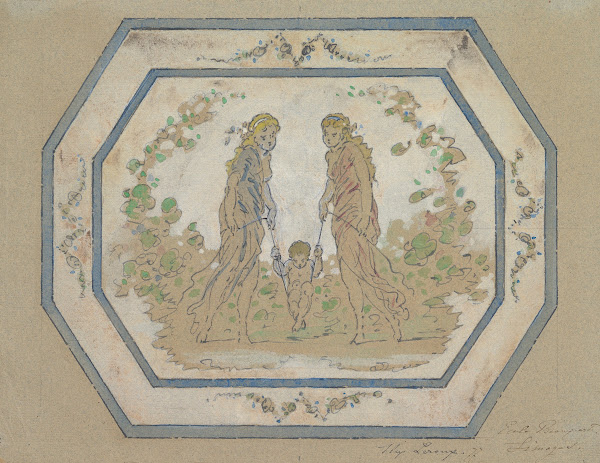 Design For A Porcelain Platter 1777