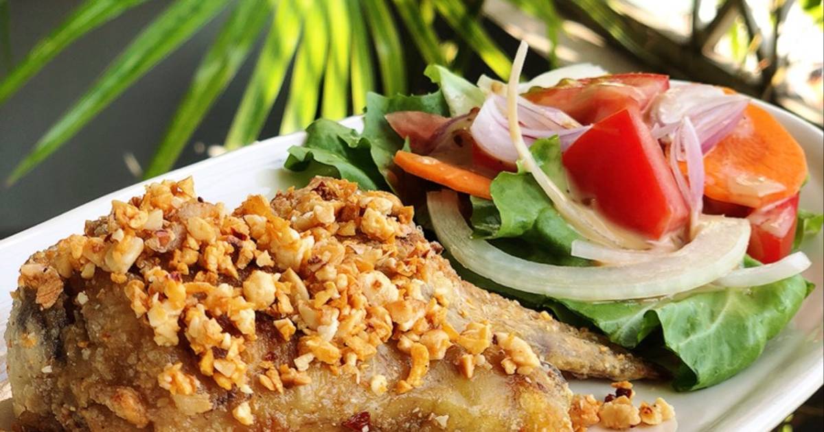 Gà rán sốt chua ngọt