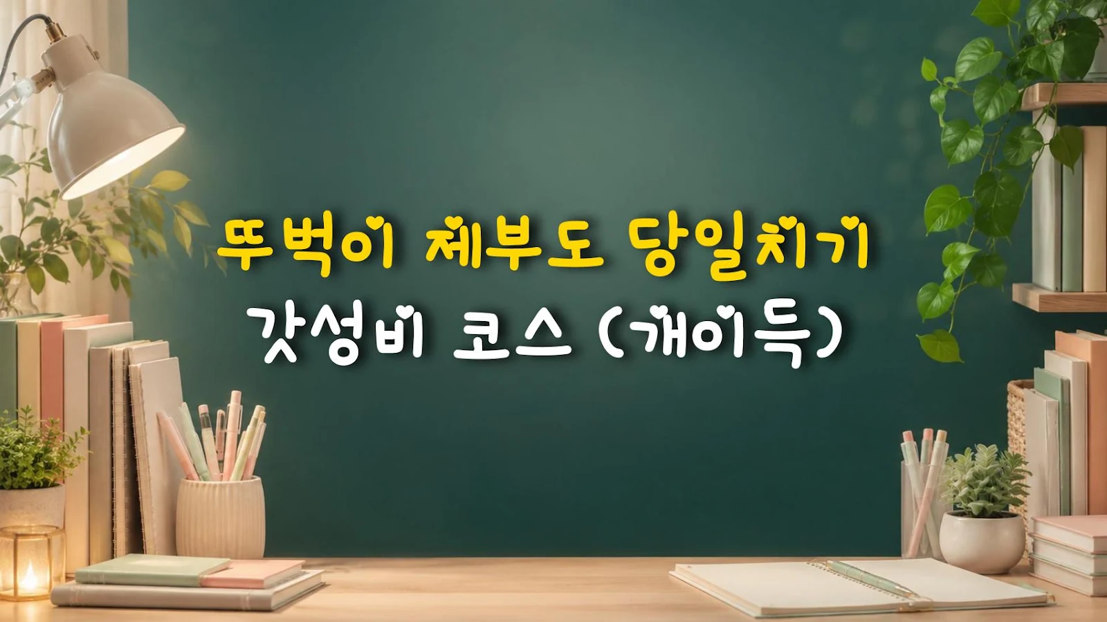 뚜벅이 제부도 당일치기 갓성비 코스 (개이득)