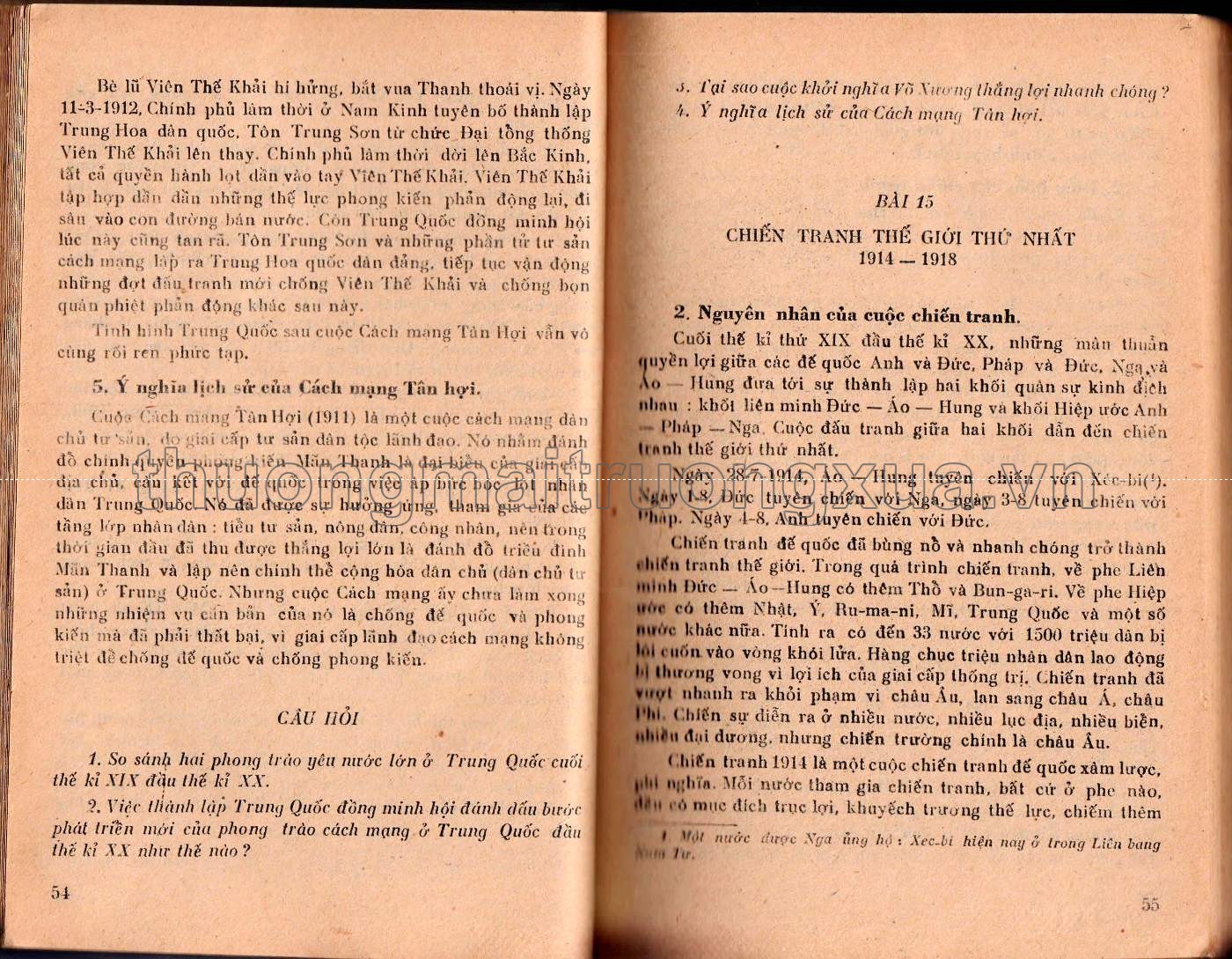 Lịch sử lớp 8 phổ thông (1985) - Trang 28