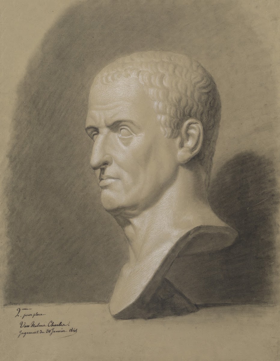 Bust of a man 1841