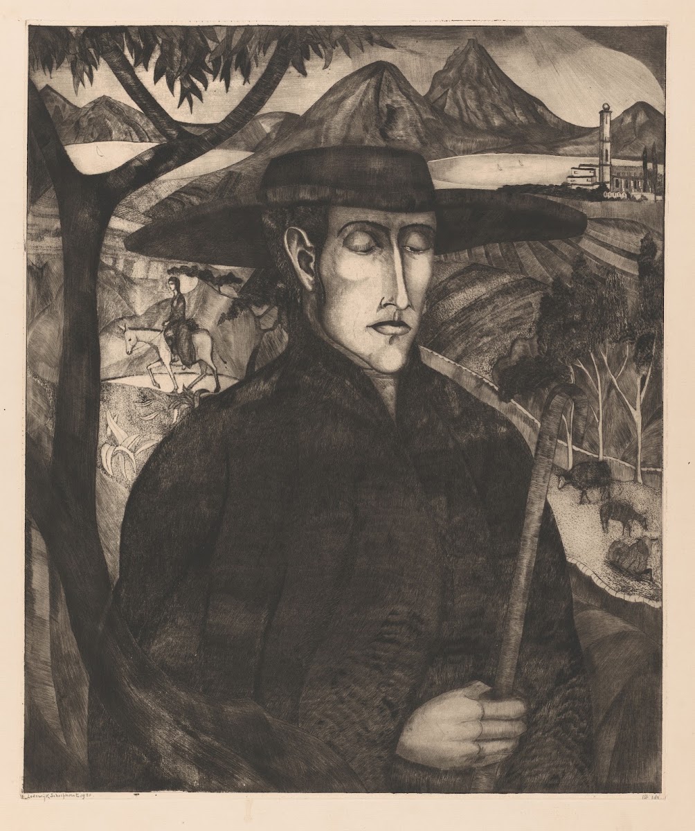 Corsicaanse herder 1920