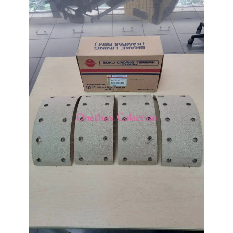 Mitsubishi Brake Lining Canter 4pcs Original: Solusi Nyaman Berkendara
