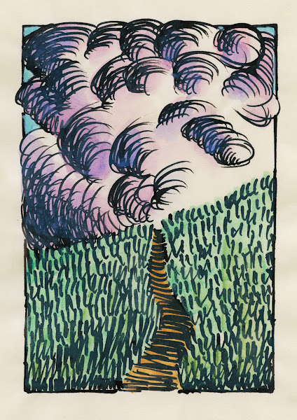 Kopfstudie aus Profile 10 Blätter Graz XV 1924