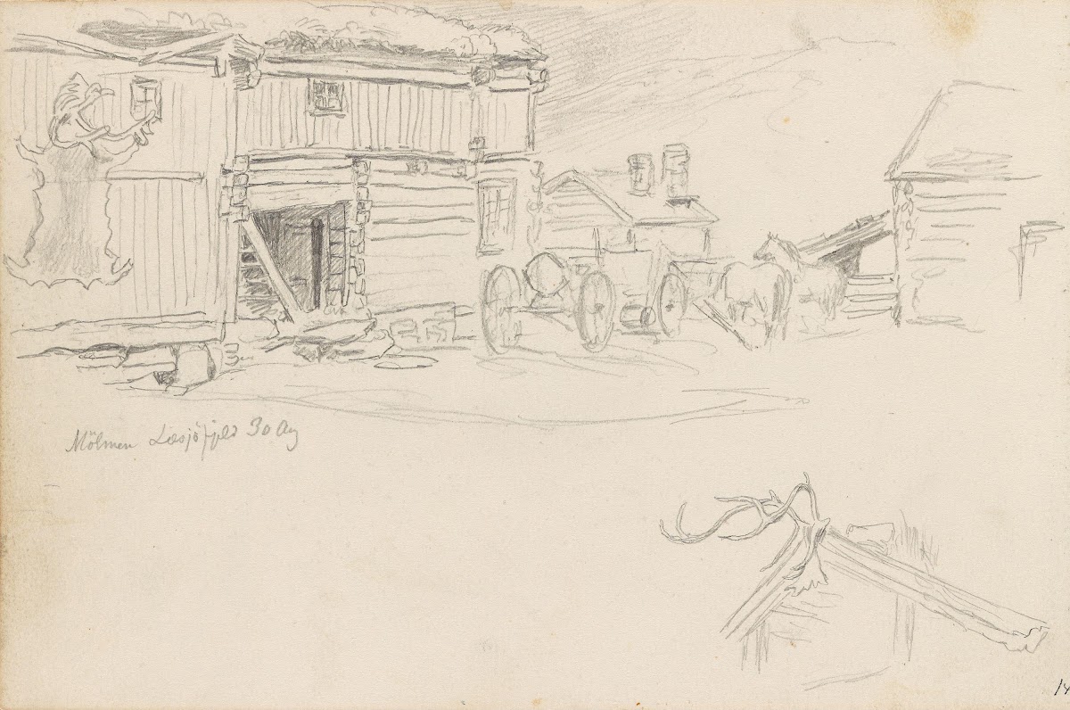 Fra Mølmen på Lesja 1873