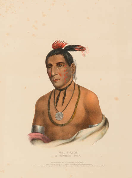 Wa Kawn A Winnebago Chief 1841