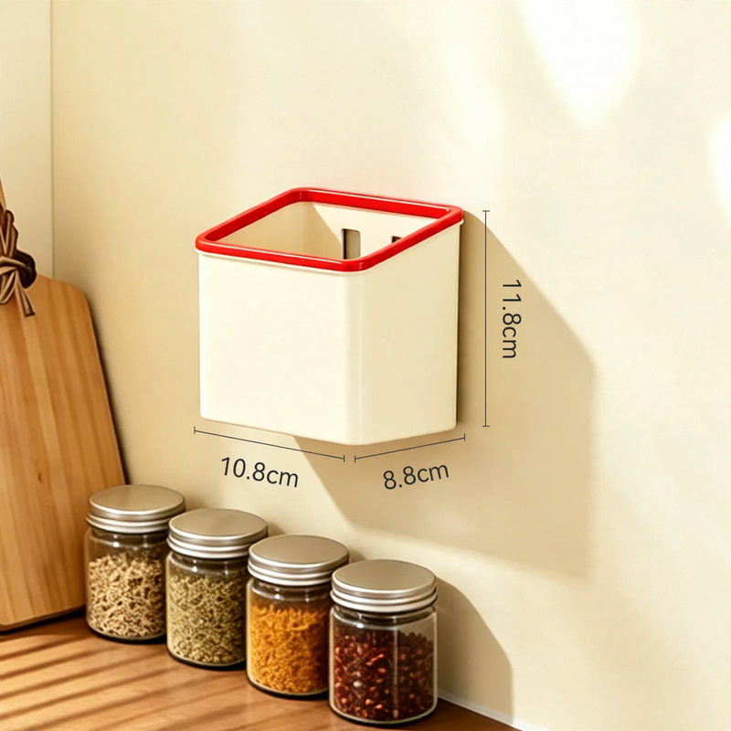 Magnetic Kitchen Storage Box for the Refrigerator Door