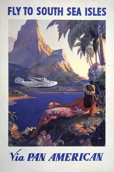 Fly To South Sea Isles Via Pan American 1938