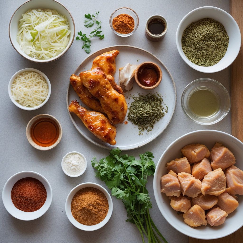 Ingredients for Make Irresistible Hot Honey Chicken Tenders Recipes Easily for Quick Family Meals
