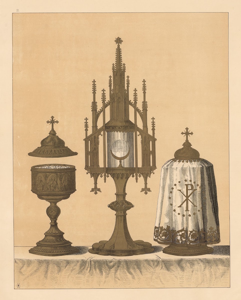 Chalice and Paten Monstrance Veiled Chalice 1911